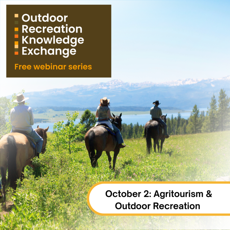 Agritourism and Outdoor Recreation Webinar